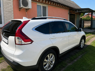 Honda CRV 2012-2016 Barras longitudinales de techo grises OEM (Aluminio) foto 2