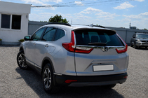 Honda CRV 2017-2022 Barras longitudinales de techo OEM negras (aluminio) foto 2