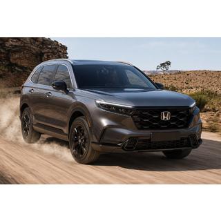 Barras longitudinales de techo integradas grises OEM (plástico ABS, instalación con adhesivo) Honda CRV 2022-