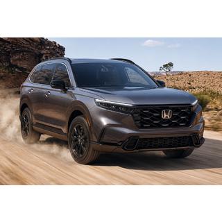 Barras longitudinales de techo integradas negras OEM (plástico ABS, instalación con adhesivo) Honda CRV 2022-