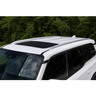 Barras longitudinales de techo OEM integradas, grises (Aluminio) Toyota Land Cruiser Prado 250 2023-