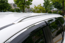 Toyota 4Runner 2009-2024 Barras longitudinales de techo integradas grises OEM (2016-, Aluminio) foto 2