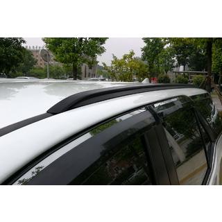 Raíles de techo integrados negros OEM (2016-, Aluminio) Toyota 4Runner 2009-2024 foto 2