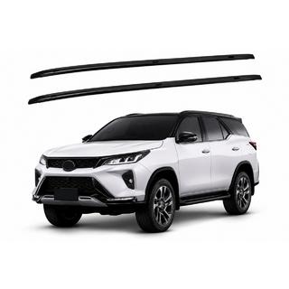 Barras longitudinales de techo negras OEM (2012-2015, Aluminio) Toyota 4Runner 2009-2024