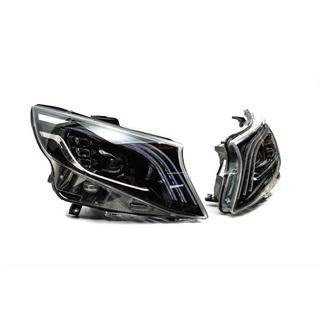 Juego de faros delanteros LED estilo Maybach (para V-class, 2 uds.) foto 4
