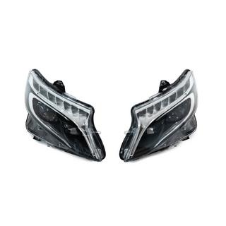 Faros delanteros LED diseño V-class (para V-class, 2 uds.) Mercedes Vito/V-class W447 2014- foto 2