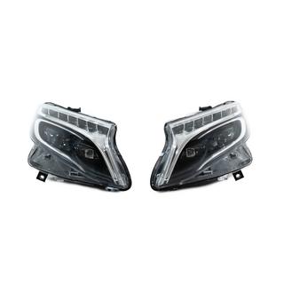 Faros delanteros LED diseño V-class (para V-class, 2 uds.) Mercedes Vito/V-class W447 2014- foto 3