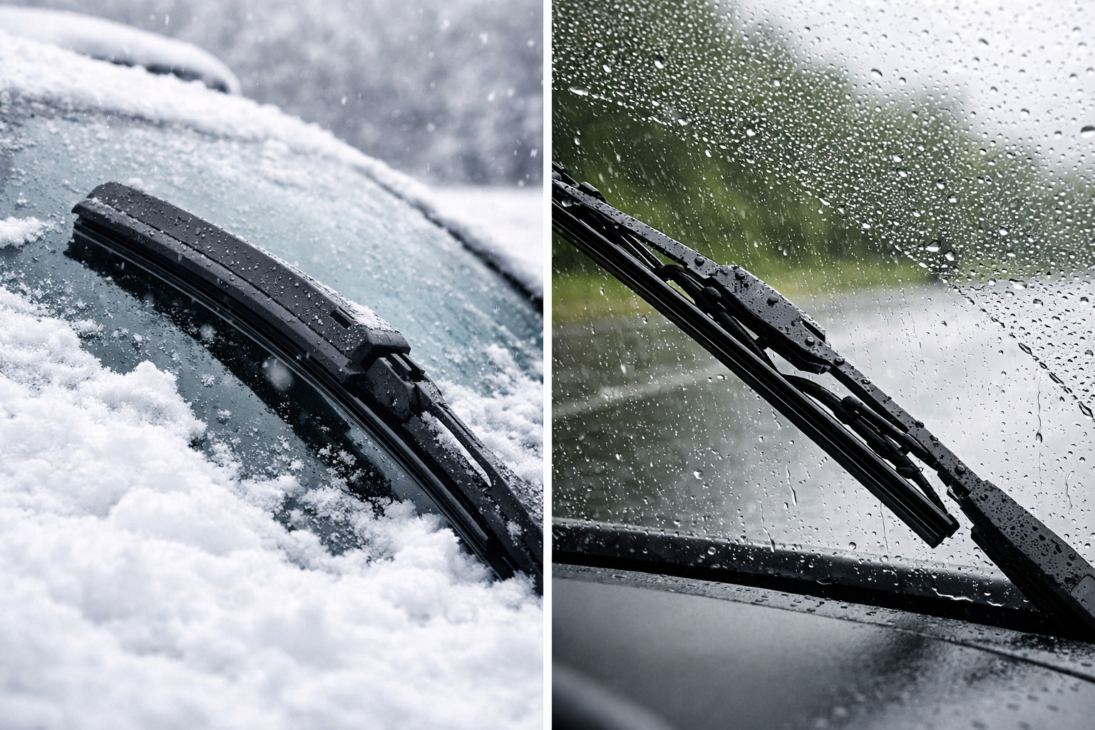 Escobillas de invierno o todo tiempo: ¿cuándo compensa pagar más?