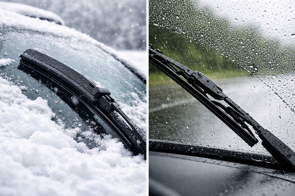 Escobillas de invierno o todo tiempo: ¿cuándo compensa pagar más?