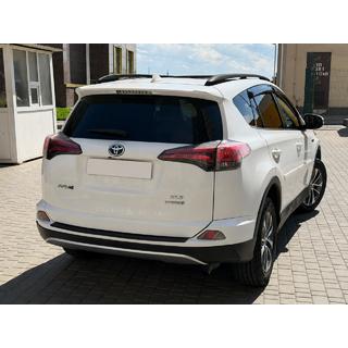 Barras longitudinales de techo OEM negras (aluminio) Toyota Rav 4 2013-2018 foto 2