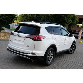 Barras longitudinales de techo OEM negras (aluminio) Toyota Rav 4 2013-2018 foto 1