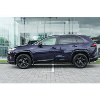 Barras longitudinales de techo integradas grises OEM (plástico ABS) Toyota Rav 4 2019–2025 foto 2