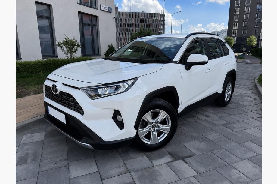 Toyota Rav 4 2019–2025 Rieles de techo integrados negros OEM V2 (Aluminio) Foto 2