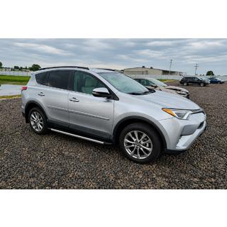 Barras longitudinales de techo OEM negras (aluminio) Toyota Rav 4 2019–2025 foto 2