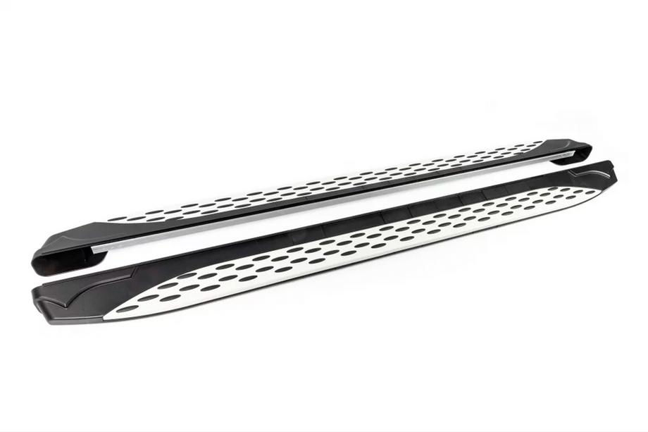 Renault Logan MCV 2005-2013 Estribos Laterales Shining V1 (2 uds., Aluminio) Foto 4