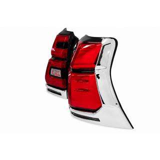 Pilotos traseros LED Chrome V1 (2017-2023, 2 uds.) Toyota Land Cruiser Prado 150 2009-2023 foto 4