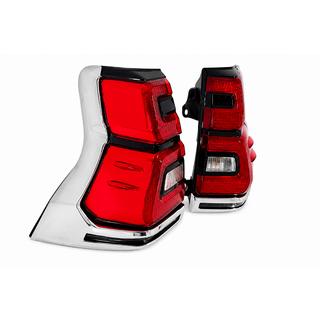 Pilotos traseros LED Chrome V1 (2017-2023, 2 uds.) Toyota Land Cruiser Prado 150 2009-2023 foto 3