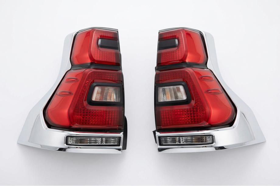 Toyota Land Cruiser Prado 150 2009-2023 Pilotos traseros LED Chrome V2 (2017-2023, 2 uds.) Foto 5