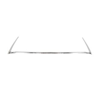 Moldura cromada protectora para parachoques delantero (2013-2023, 3 uds.) Lexus GX460 2009-2023 foto 2