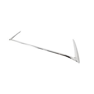 Moldura cromada protectora para parachoques delantero (2013-2023, 3 uds.) Lexus GX460 2009-2023 foto 3