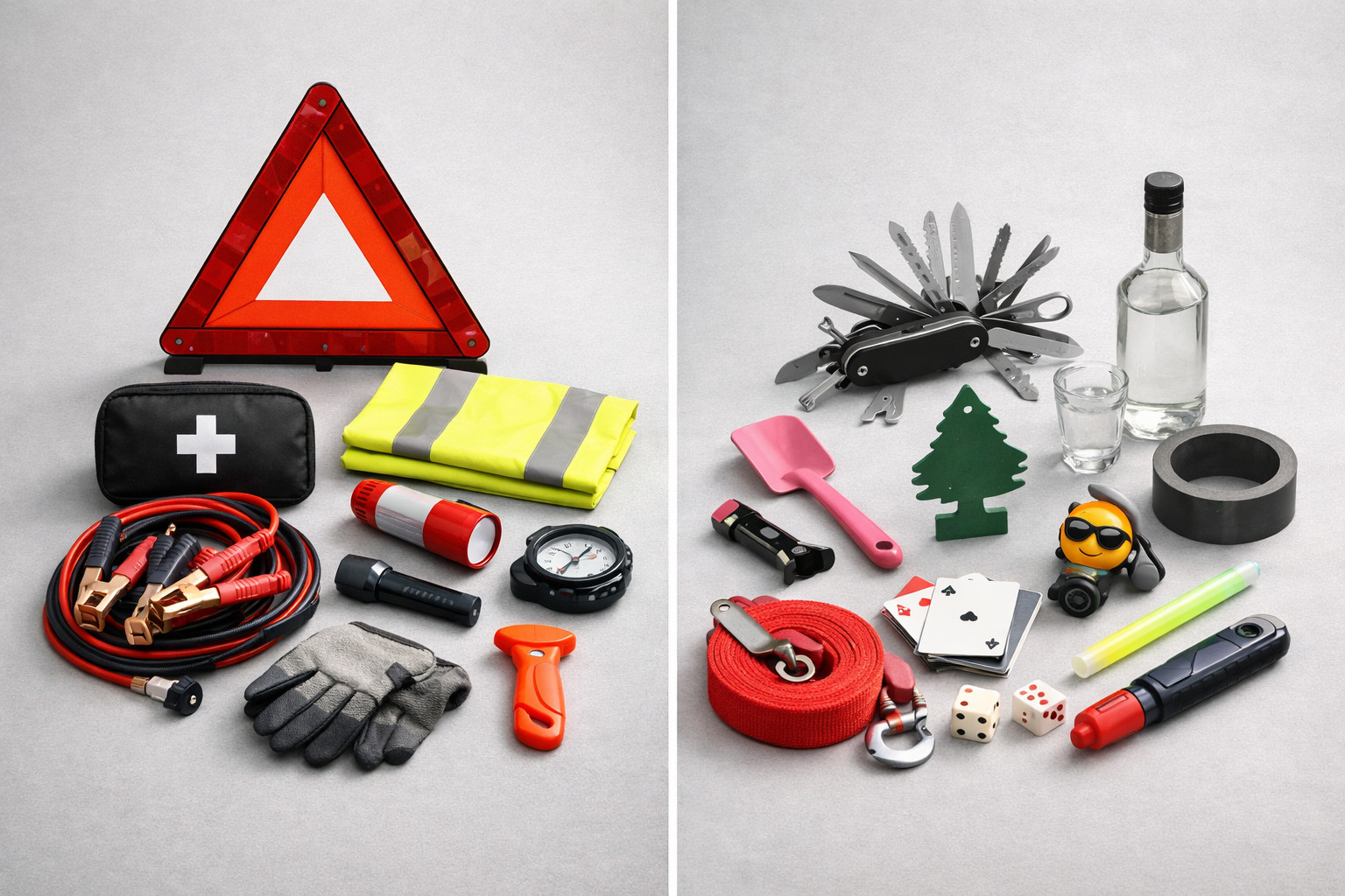 Qué accesorios del kit de emergencia del coche son necesarios y cuáles sobran