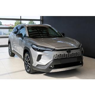 Barras longitudinales de techo integradas grises OEM (Aluminio, instalación con adhesivo) Toyota Corolla Cross 2020-