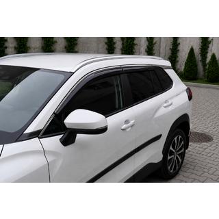 Barras de techo integradas grises OEM (plástico ABS, instalación con adhesivo) Toyota Corolla Cross 2020- foto 4