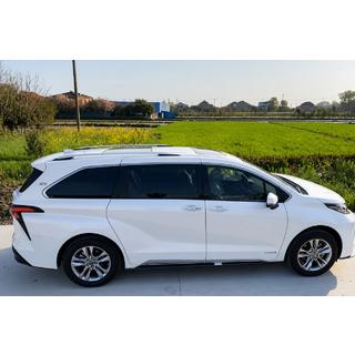 Barras longitudinales de techo OEM integradas, grises (Aluminio) Toyota Sienna 2020- foto 1