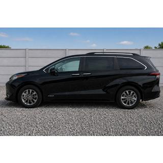 Rieles de techo integrados negros OEM (Aluminio) Toyota Sienna 2020- foto 1
