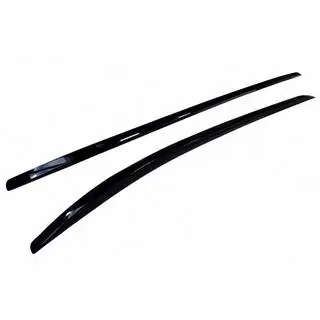 Rieles de techo integrados negros OEM (Aluminio)
