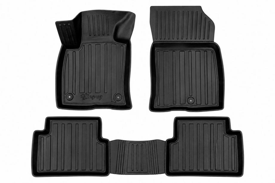 Ford Bronco 2021- Alfombrillas de goma Stingray 3D (4 uds) Image