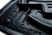 Audi A6 C9 2025– Alfombrillas de goma Stingray 3D (4 uds) foto 1