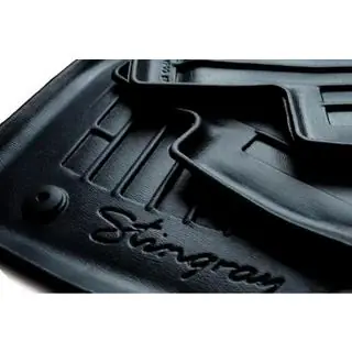 Alfombrillas de goma Stingray 3D (4 uds)