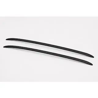 Raíles de techo integrados negros OEM (para X-trail, aluminio, instalación con adhesivo) foto 2