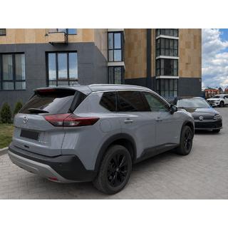 Barras longitudinales de techo integradas grises OEM (plástico ABS) Nissan X-trail T33/Rogue 2022- foto 3