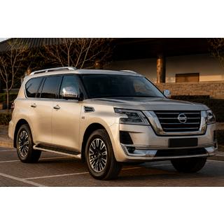 Barras longitudinales de techo grises (Aluminio) Nissan Armada 2016-2024