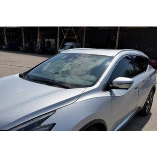 Barras de techo tipo rail OEM grises (plástico ABS, instalación con adhesivo) Nissan Murano 2014- foto 3