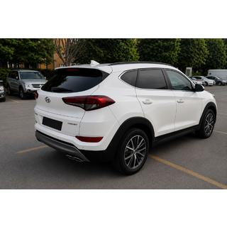 Rieles de techo integrados negros OEM (plástico ABS, instalación con adhesivo) Hyundai Tucson TL 2016-2021 foto 1