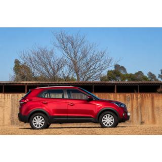 Barras de techo integradas grises OEM (plástico ABS, instalación con adhesivo) Hyundai Creta 2014-2020 foto 1