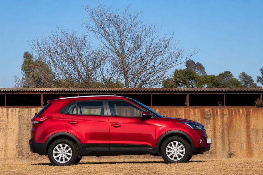 Hyundai Creta 2014-2020 Barras de techo integradas grises OEM (plástico ABS, instalación con adhesivo) Image