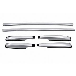 Barras longitudinales de techo OEM grises (Aluminio, instalación con adhesivo) Kia Sportage 2010-2015