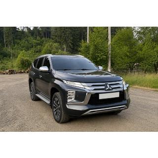 Barras longitudinales de techo integradas grises OEM (2019-, Aluminio) Mitsubishi Pajero Sport 2015- foto 3
