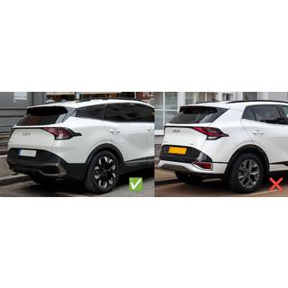 Deflectores de ventanilla con moldura cromada Niken (para LWB, 4 uds.) foto 3