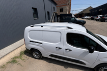 Citroen Berlingo/Multispace 2018- Barras longitudinales de techo cromadas (diseño turco) Largo, soportes metálicos foto 1