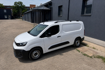 Citroen Berlingo/Multispace 2018- Rieles de techo negros (diseño turco) Estándar, pies de plástico foto 6