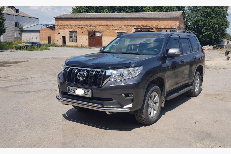 Toyota Land Cruiser Prado 150 2009-2023 Defensa Delantera ST014 (Acero Inoxidable) 70/42 mm Foto 9