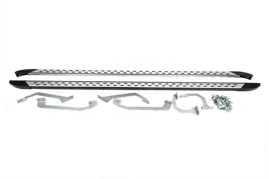Mercedes Sprinter W906 2006–2018 Estribos Laterales DOT-Line (2 uds., Aluminio) Batalla Media Foto 15