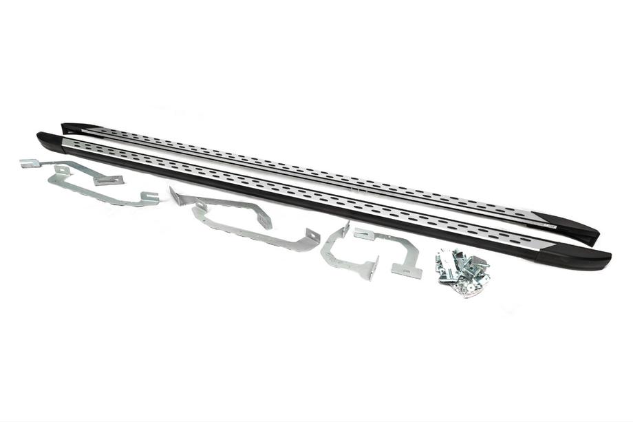 Mercedes Sprinter W906 2006–2018 Estribos Laterales DOT-Line (2 uds., Aluminio) Batalla Media Foto 16