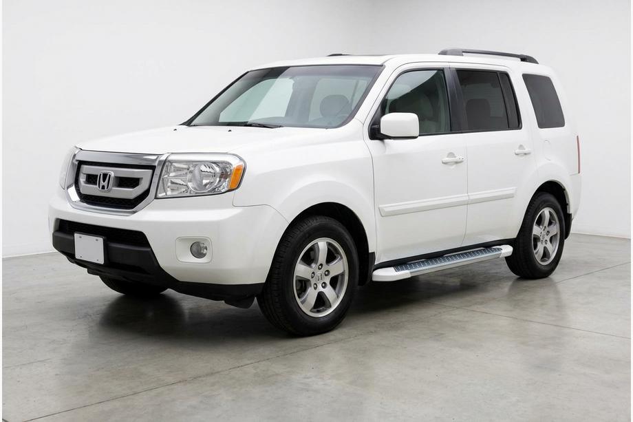 Honda Pilot 2008-2015 Estribos Laterales Allmond White (2 uds., Aluminio) Image