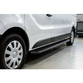 Estribos Laterales Tayga Black (2 uds., Aluminio) Renault Trafic 2015-